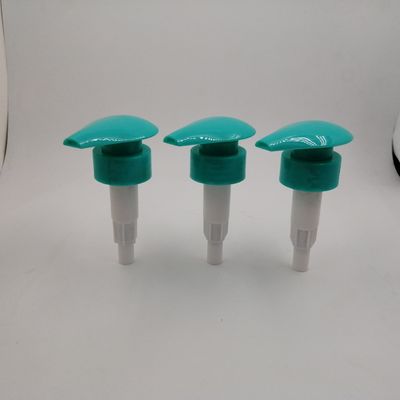 No derramar la bomba de la botella de la loción de 33m m, bomba del jabón verde para los productos de los cuidados en casa