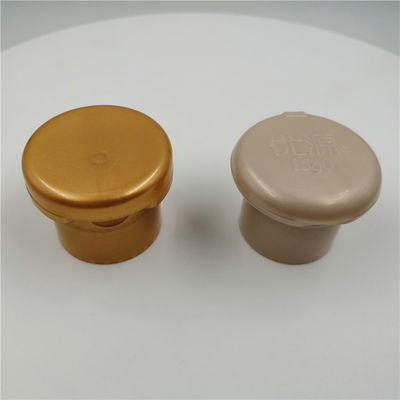 Diversa botella plástica Flip Top Cap Round Shape del cosmético 28m m del volumen