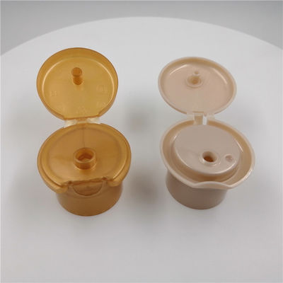 Diversa botella plástica Flip Top Cap Round Shape del cosmético 28m m del volumen