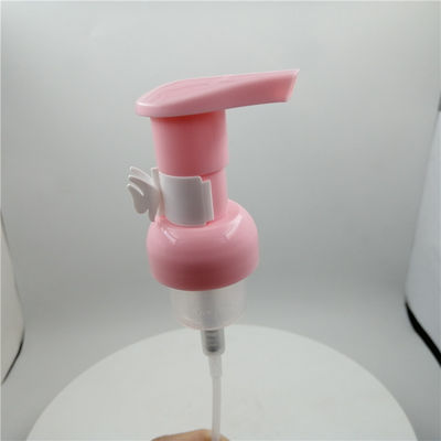 Acorte el tipo 30 color del rosa de la bomba del dispensador del jabón que hace espuma 410 3.5cc