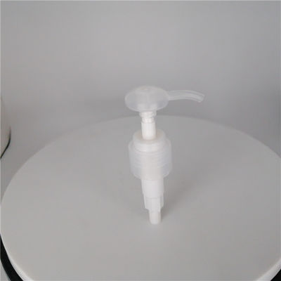 24/410 bomba plástica transparente de la botella de la cerradura del tornillo, bomba del dispensador de 24m m portátil