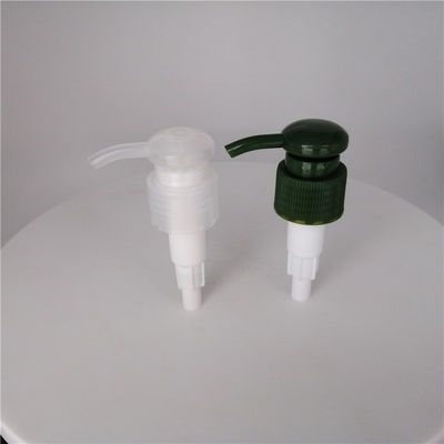 24/410 bomba plástica transparente de la botella de la cerradura del tornillo, bomba del dispensador de 24m m portátil