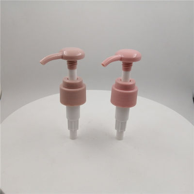 La bomba portátil libre rosada de la loción del color BPA 24m m proveyó de costillas el cierre