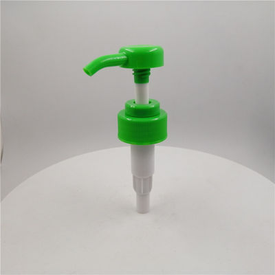 Bomba verde del dispensador del jabón del plato 2.0cc del cierre acanalado 33/410 para la cocina