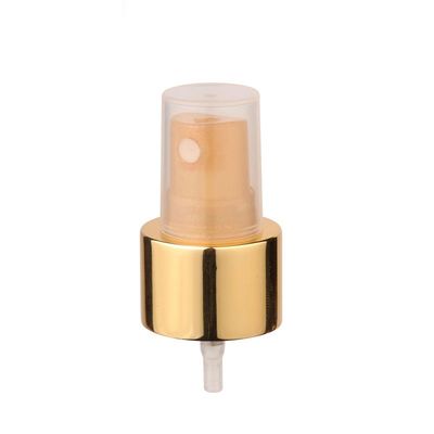 rociador de la niebla del perfume 1.4cc/T de 18m m, oro cosmético del dispensador de la bomba y cierre de plata