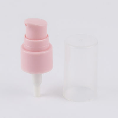 Dispensador portátil de la bomba de la crema de la mano del color del rosa, bomba plástica 18/410 del tratamiento