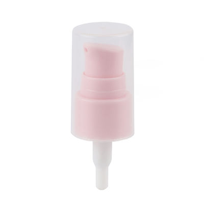 Dispensador portátil de la bomba de la crema de la mano del color del rosa, bomba plástica 18/410 del tratamiento