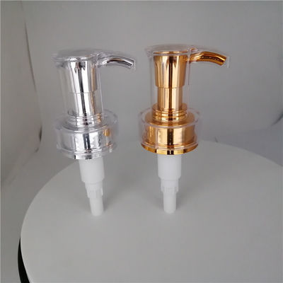 bomba del dispensador del champú 1.5ml/T de 33m m, bomba del dispensador del jabón del oro para el acondicionador de pelo