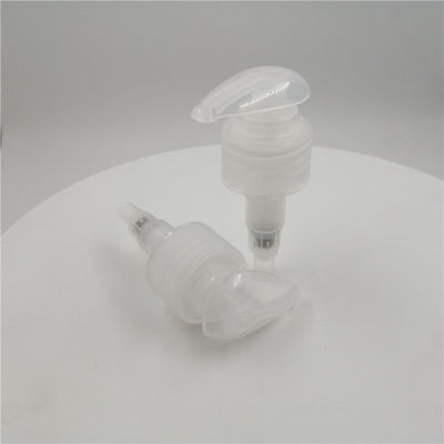 Bomba plástica transparente del dispensador del jabón líquido, bomba de la loción 28 410 para el acondicionador de pelo