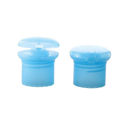 Diversa botella plástica Flip Top Cap Round Shape del cosmético 28m m del volumen