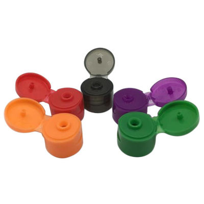 Botella Flip Top Cap, 24 cierres lisos del cilindro del SGS 24m m de la botella de 410 Flip Top Cap For Water