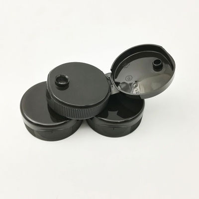 El color negro del uso multi no derrama a Flip Top Cap 28m m para la botella vacía
