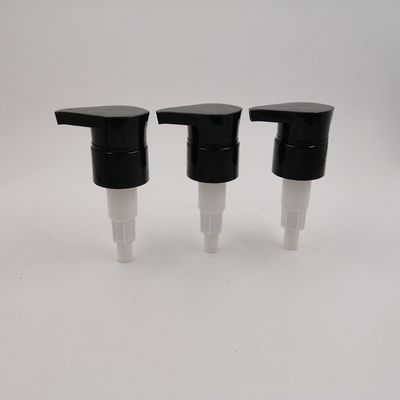 Bombas negras resistente de la loción de la bomba 28m m de la loción del escape 24 410 para el gel de la ducha