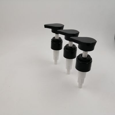 Bombas negras resistente de la loción de la bomba 28m m de la loción del escape 24 410 para el gel de la ducha