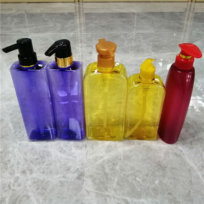 Botella plástica del tornillo de BPA del litro libre del tipo 1 con la bomba para el gel líquido