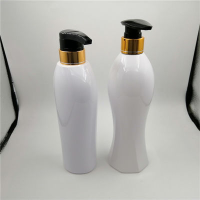 No botellas plásticas del dispensador del derramamiento 33/410 con la bomba, botella blanca de la bomba 500ml