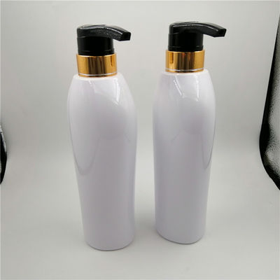 No botellas plásticas del dispensador del derramamiento 33/410 con la bomba, botella blanca de la bomba 500ml