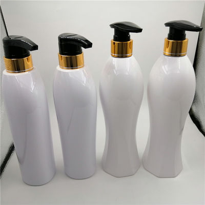 No botellas plásticas del dispensador del derramamiento 33/410 con la bomba, botella blanca de la bomba 500ml