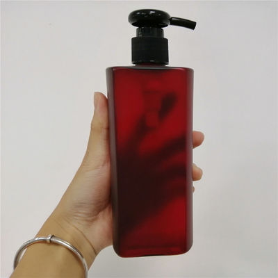 La 33/410 bomba plástica no recargable reciclable de 16 onzas embotella color rojo